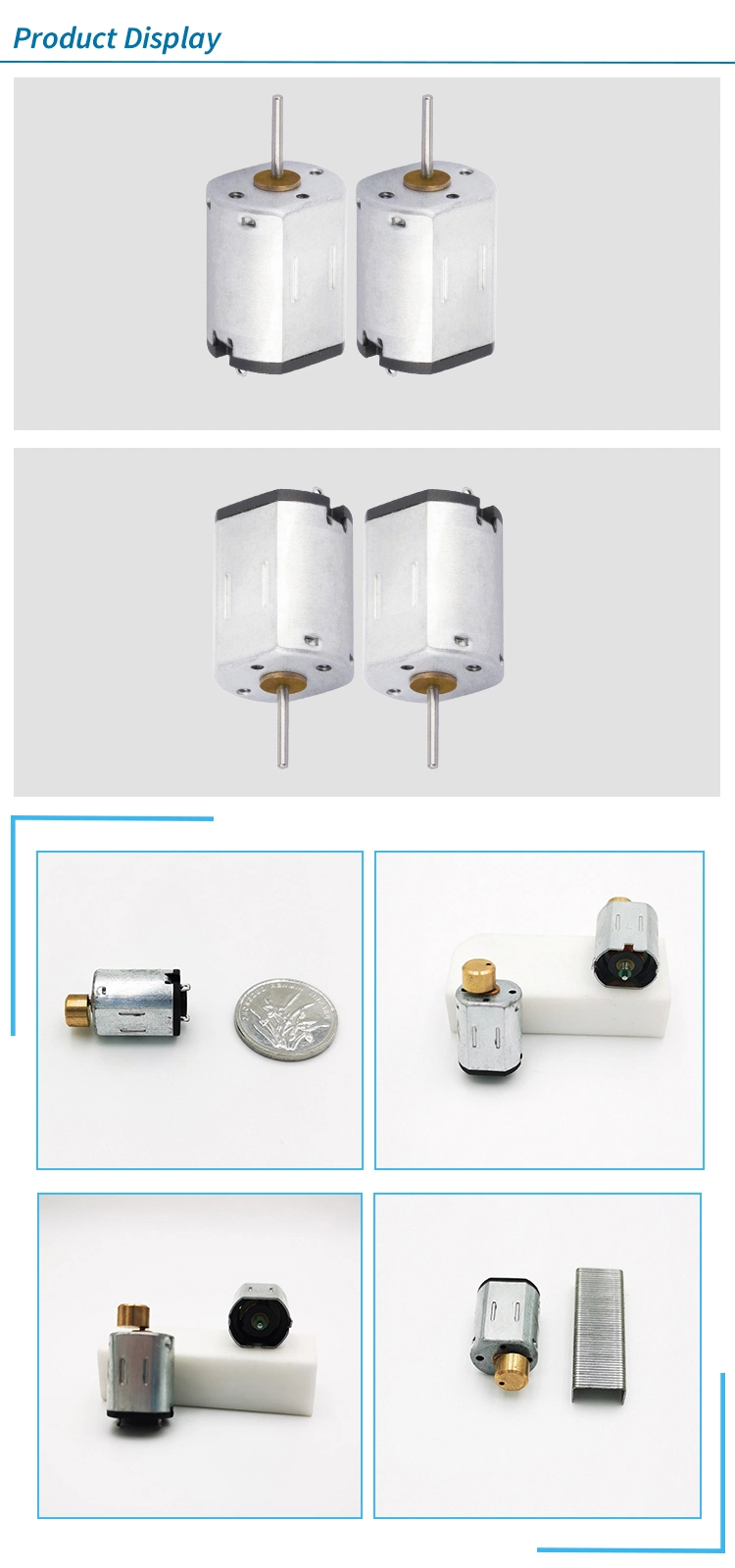 Micro DC Motors 6V Mini Electric Motor with High-Speed for Mask Producing Machine