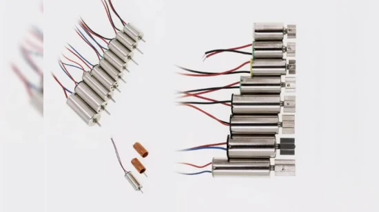 Hochleistungs-DC-Mini-Drohnenmotor mit 610 kernlosen Bürsten und Vibration