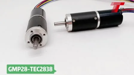 Mikroelektrischer bürstenloser DC 24V-Getriebemotor